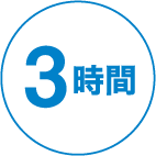 3時間